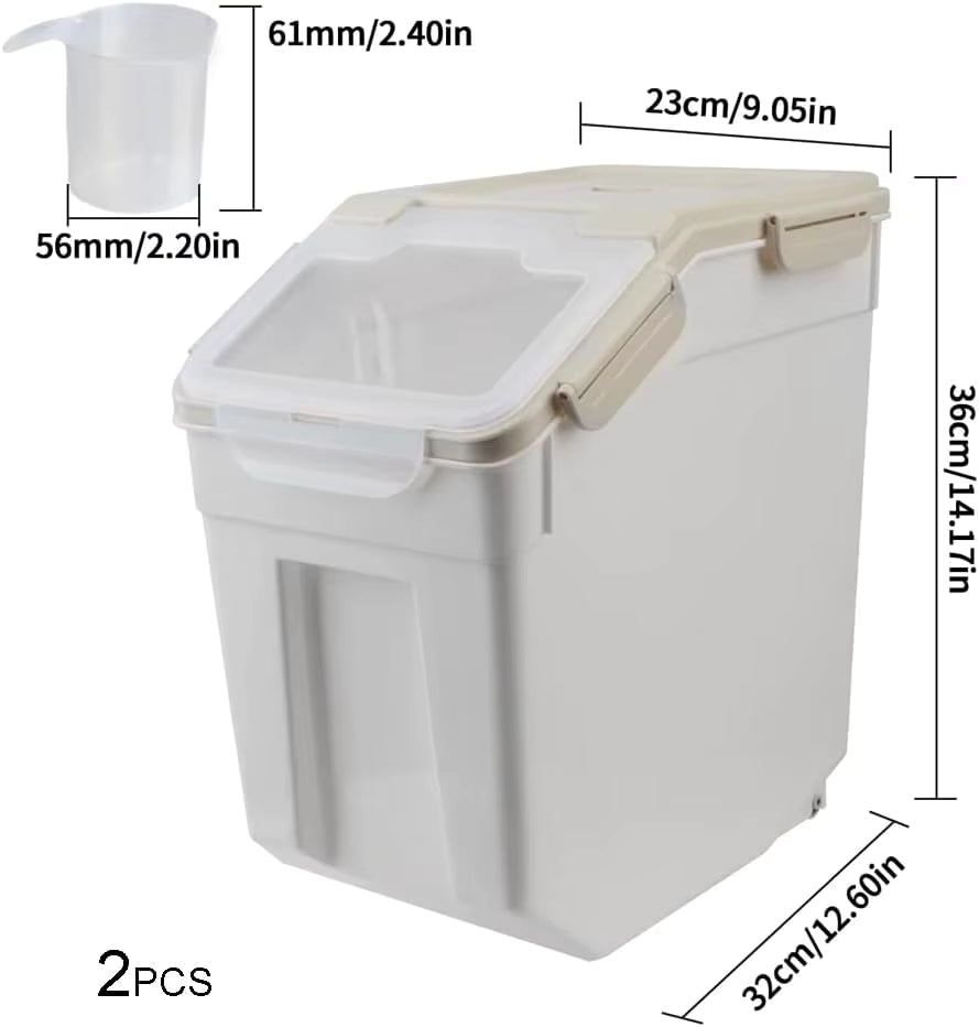 Food Storage Bucket Container