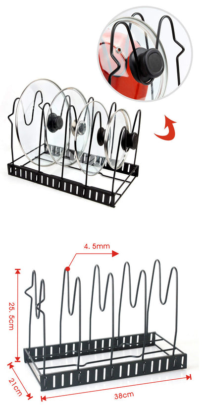 8 Tiers Iron Storage Rack
