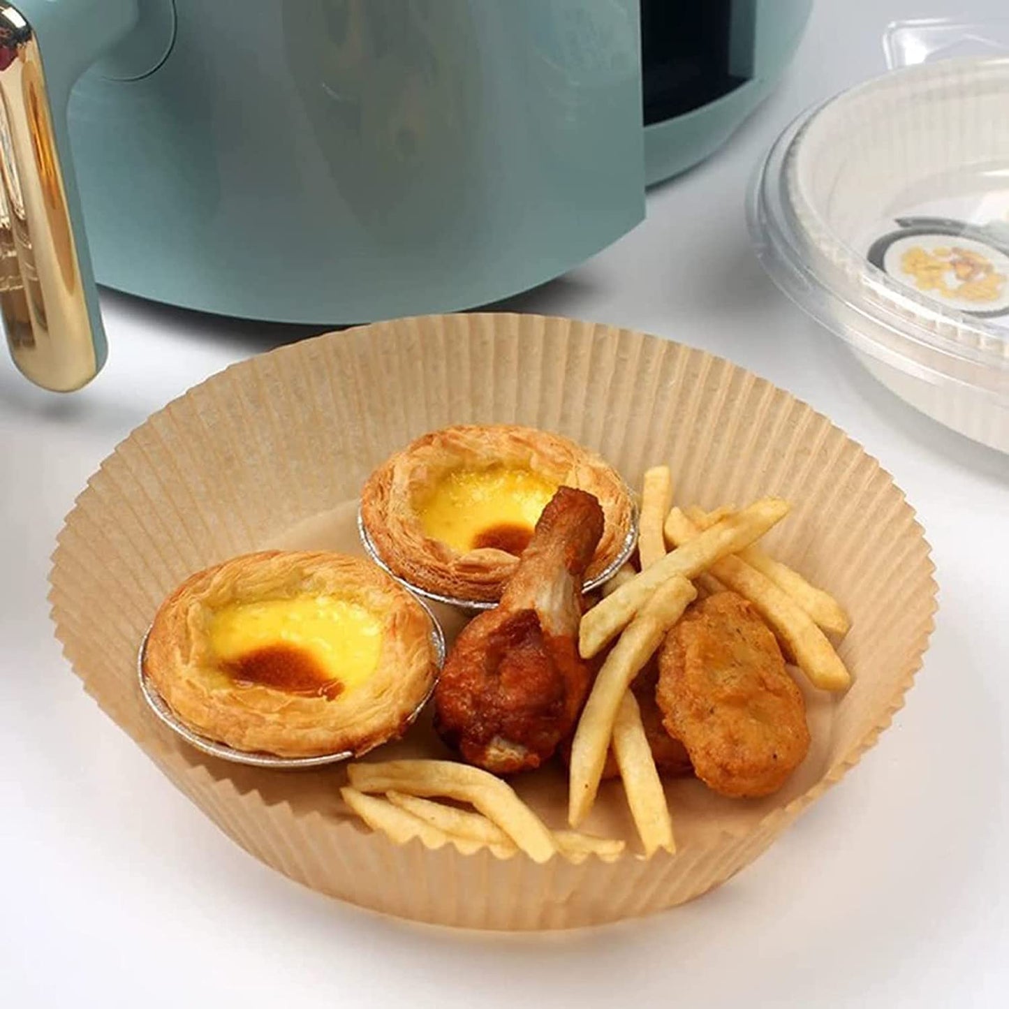 No-Mess Air Fryer Liners Round