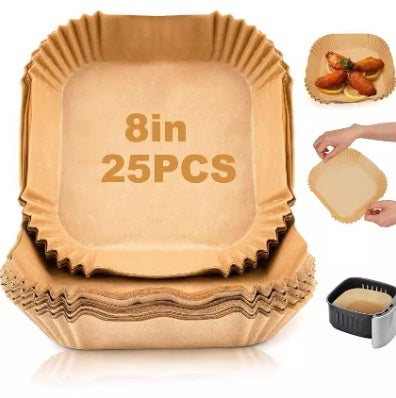 Food-Safe Air Fryer Square Disposable Baking Paper