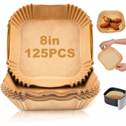 Food-Safe Air Fryer Square Disposable Baking Paper