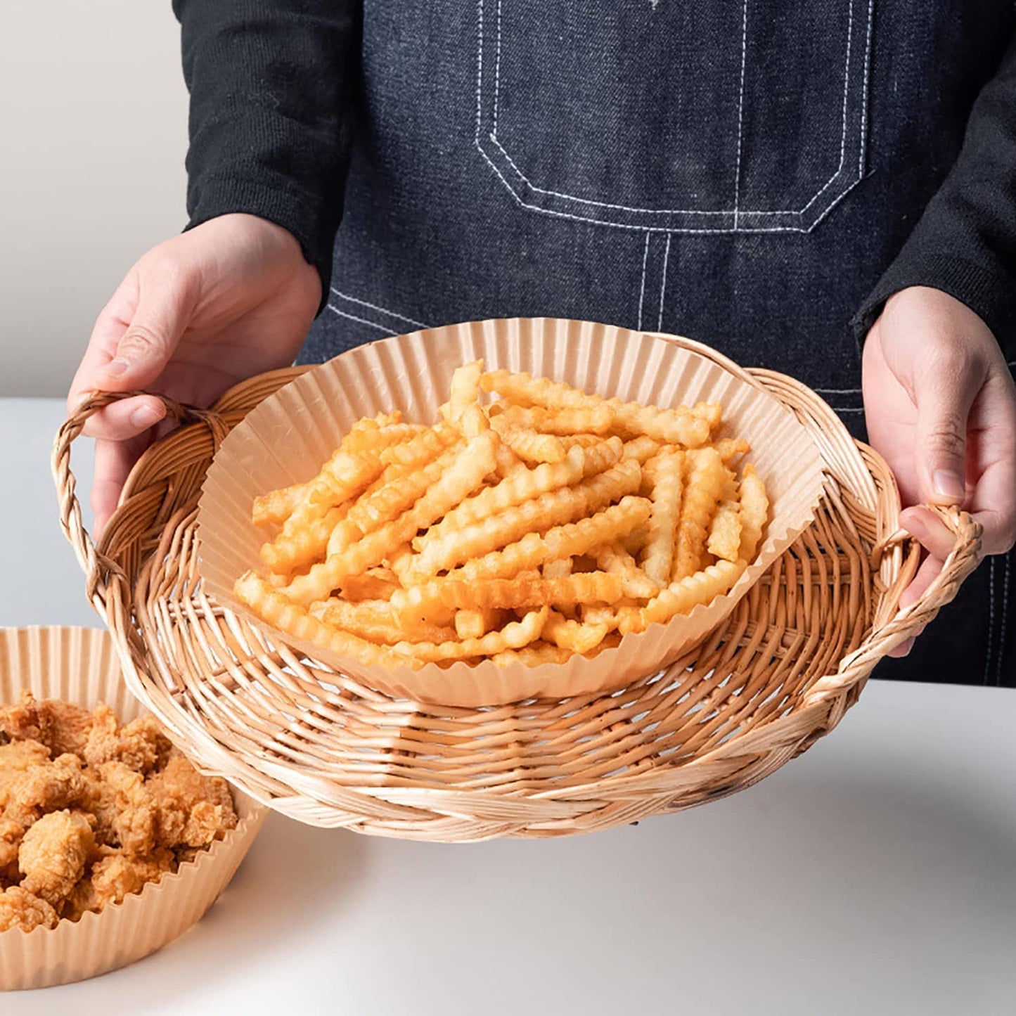 No-Mess Air Fryer Liners Round