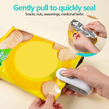 USB Handheld Portable Heat Clip Bag Sealer
