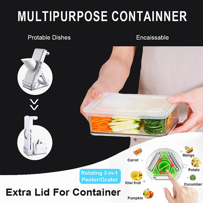 3 In 1 Slicer For Kitchen Food Chopper