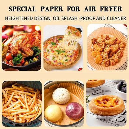 No-Mess Air Fryer Liners Round