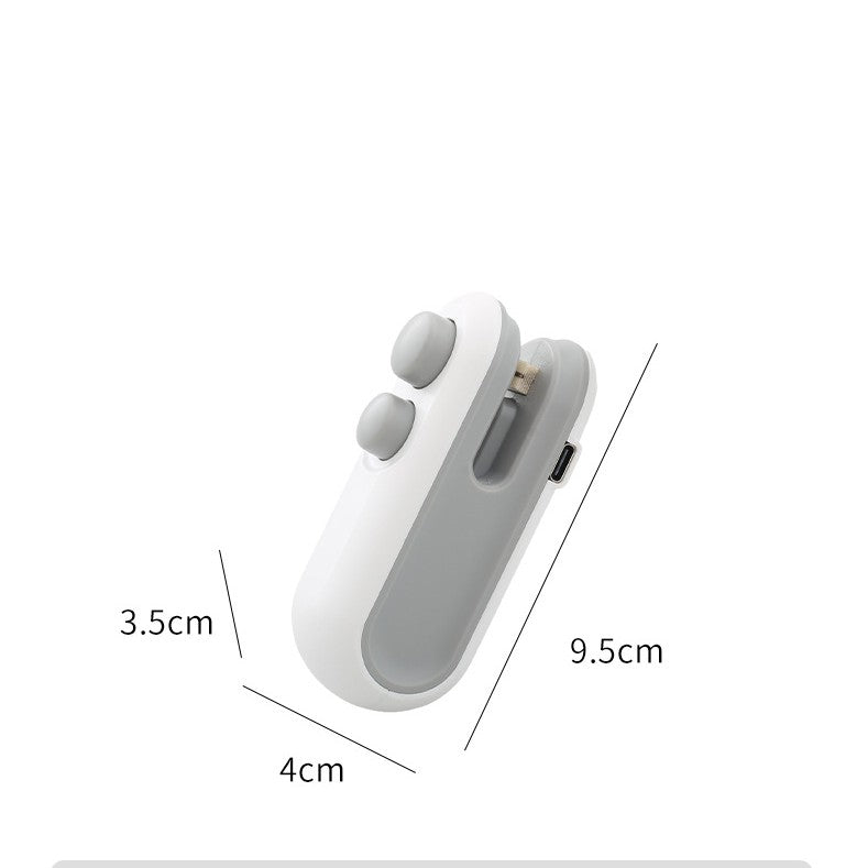 USB Handheld Portable Heat Clip Bag Sealer