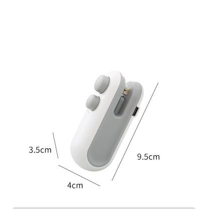 USB Handheld Portable Heat Clip Bag Sealer
